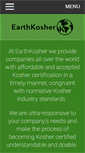 Mobile Screenshot of earthkosher.com